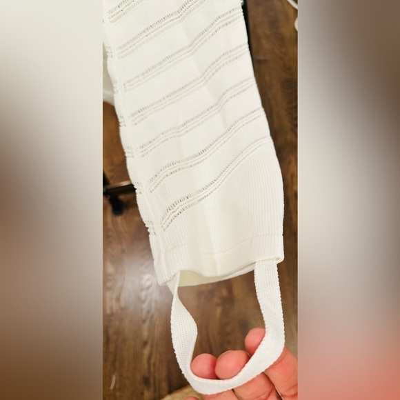 Maniere de Voir High Waisted Knit Spiral Contour Leggings Fall Winter 2024 NWT - Picture 7 of 9